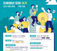 광주시, 광주청년 일경험드림 플러스 ‘드림만남의 날’ 개최